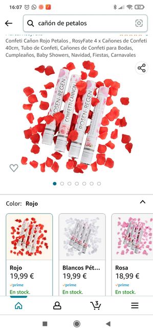 Cañones de Petalos biodegradables 1