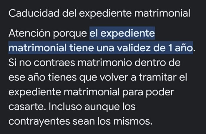 Expendiente matrimonial 1