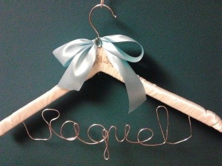 Mi percha para el vestido