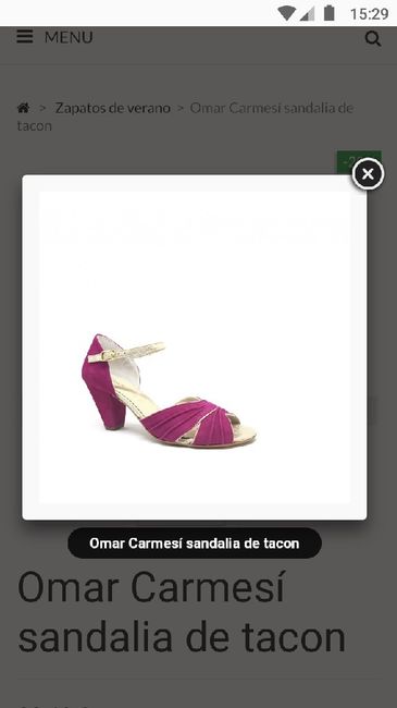 ¿De qué color vais a llevar los zapatos? - 1