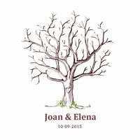 Árbol huellas