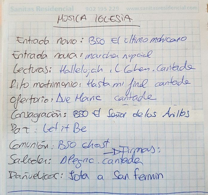 Canciones iglesia - 1