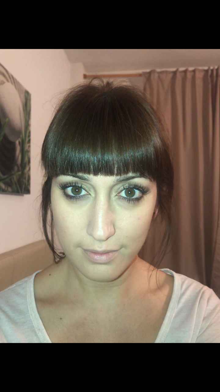 Novias con flequillos o sin flequillos - 1