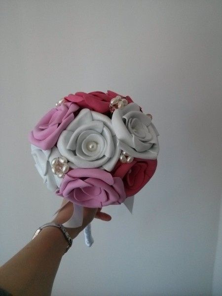 Al fin teeminado mi ramo de rosas de goma eva!!! - 2