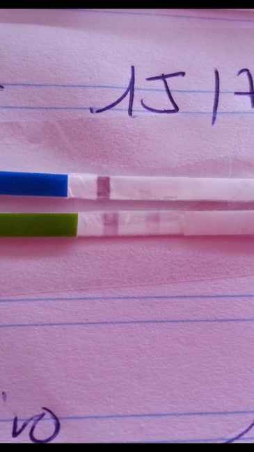Test de ovulacion positivo a 6 dias para bajarme la regla. - 1