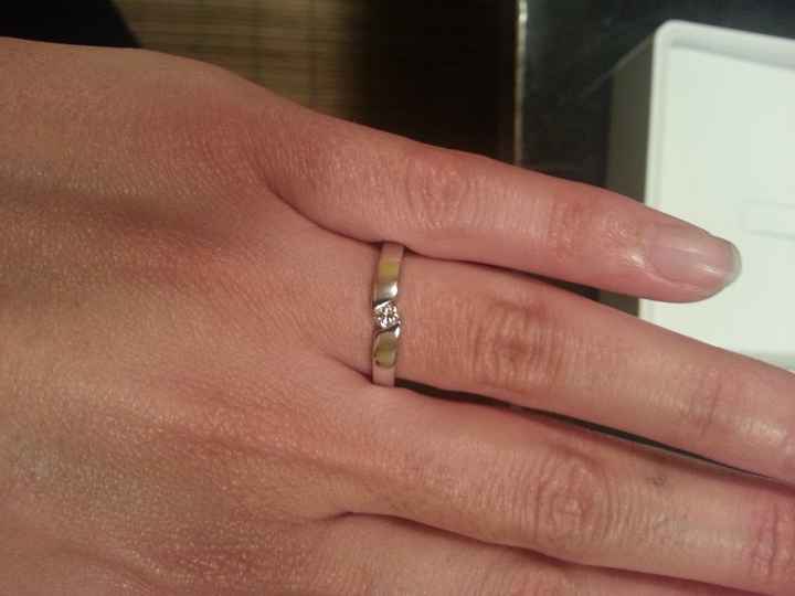 Anillo pedida