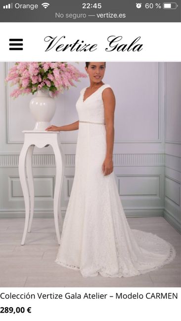 Vestidos de novia sitios económicos - 1