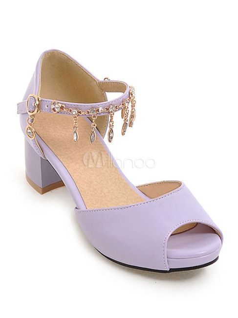 Zapatos lila 5