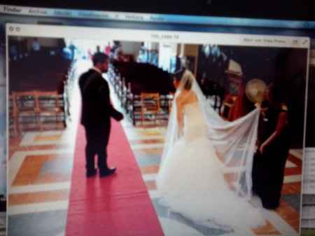 vestido novia tul