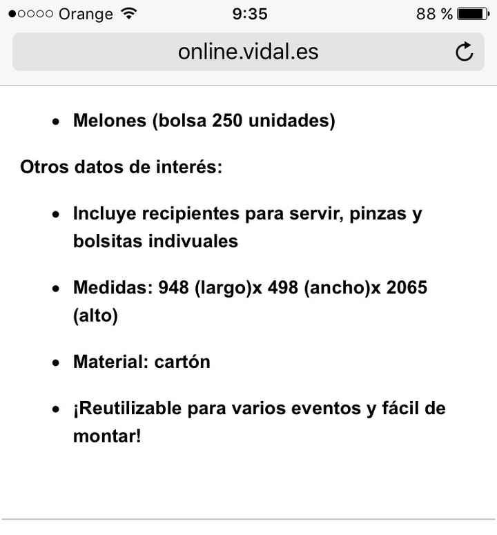 Carrito dulce vidal - 3