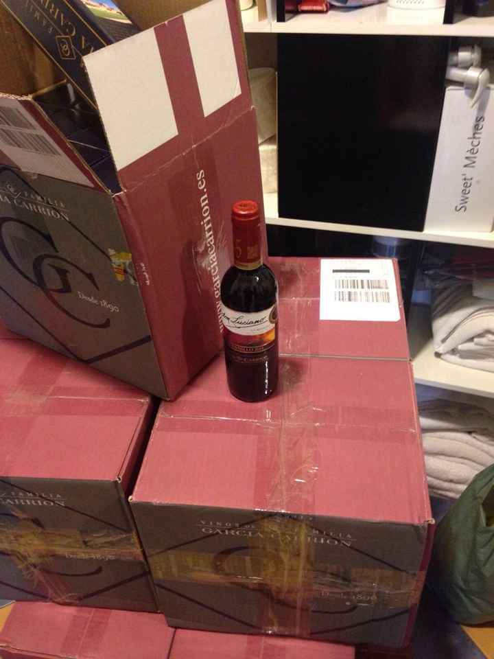Ya llegaron mis botellas de vino - 1