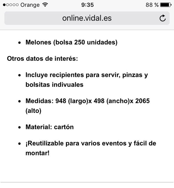 Carrito dulce vidal - 3