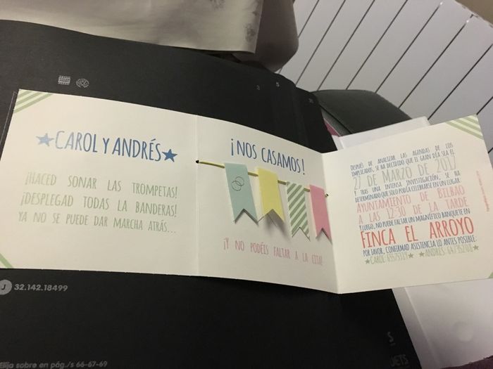 Ya elegi las invitaciones - 2