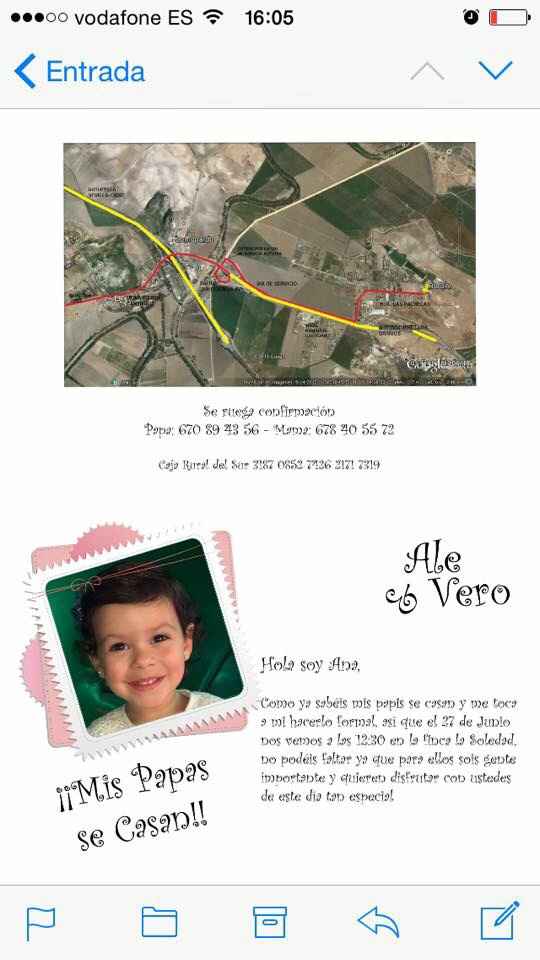 Que os parece nuestra invitacion? - 1