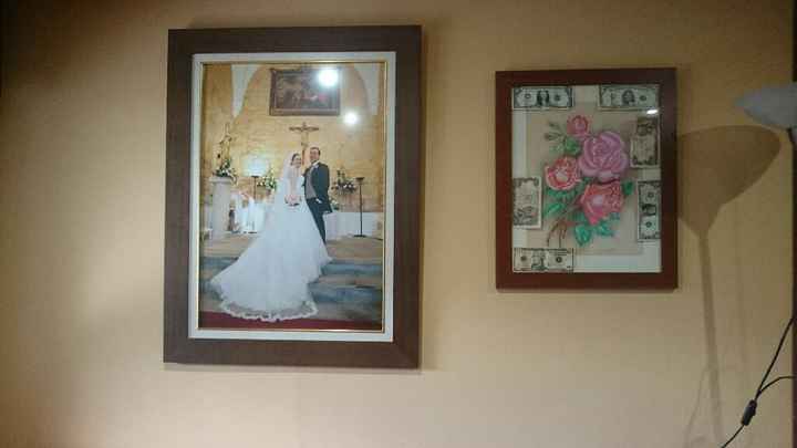 Como poner las fotos de boda en casa - 1