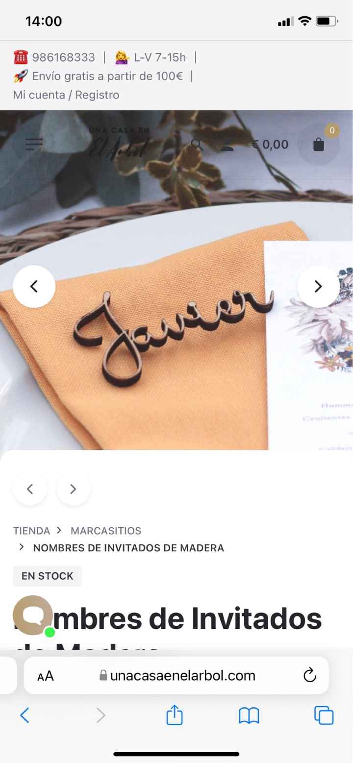 En cada mesa de invitados…marcasitios o elección libre? - 1