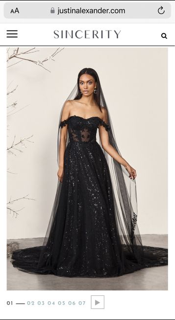 vestido de boda negro - donde comprar 9