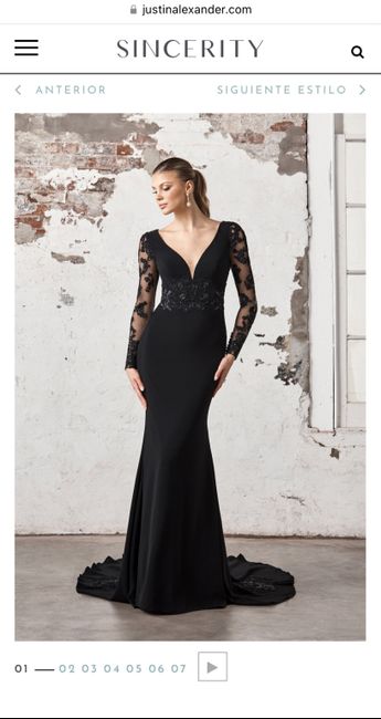 vestido de boda negro - donde comprar 10