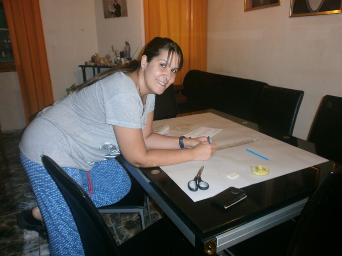 Preparando las tarjetas de invitacion