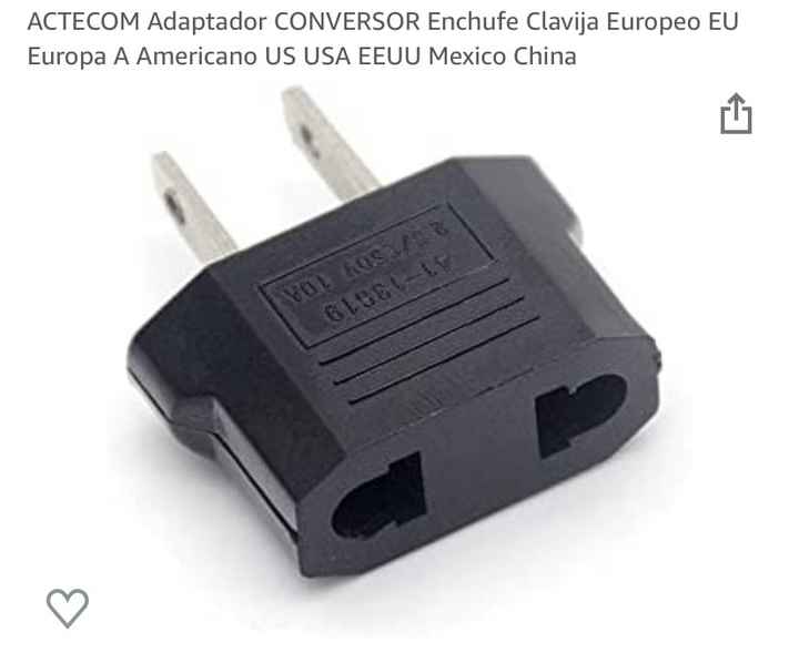 Adaptador enchufe Riviera Maya - 1