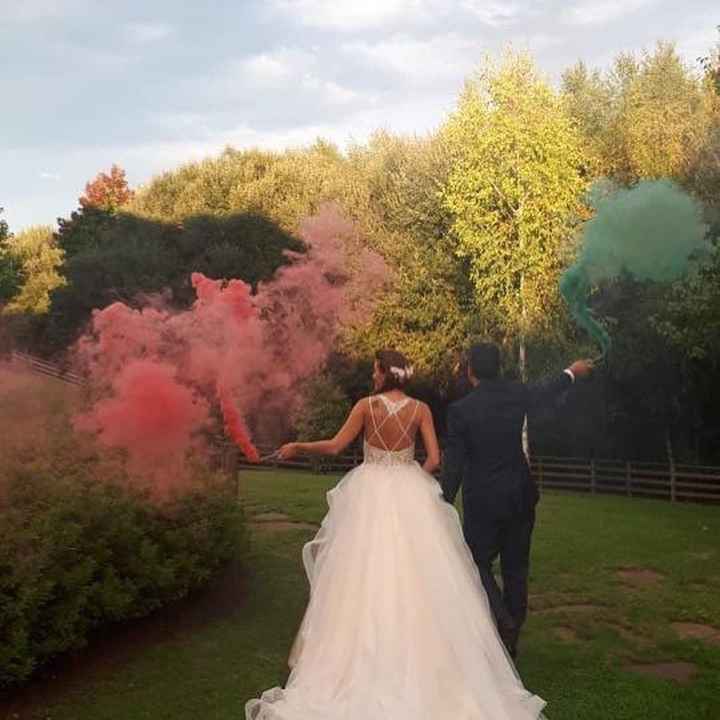 Bengalas humo de colores - Antes de la boda - Foro Bodas.net