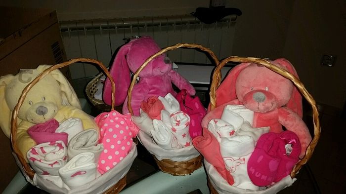 Las cestas para las futuras mamis  de mi boda!!! - 2