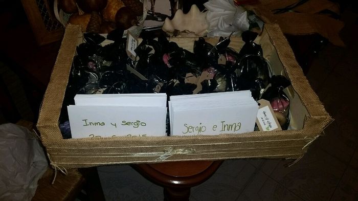 Todo listo! mis cositas xa el gran día  uff 2 dias - 1