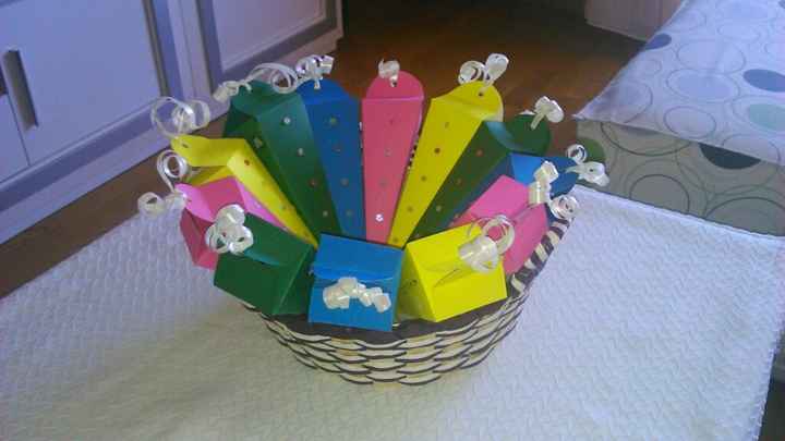 Mis conos de confeti - 1
