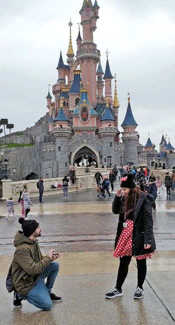 ❤️historia de nuestra pedida en disneyland París ❤️ 4
