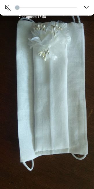 Mascarilla novia - 1