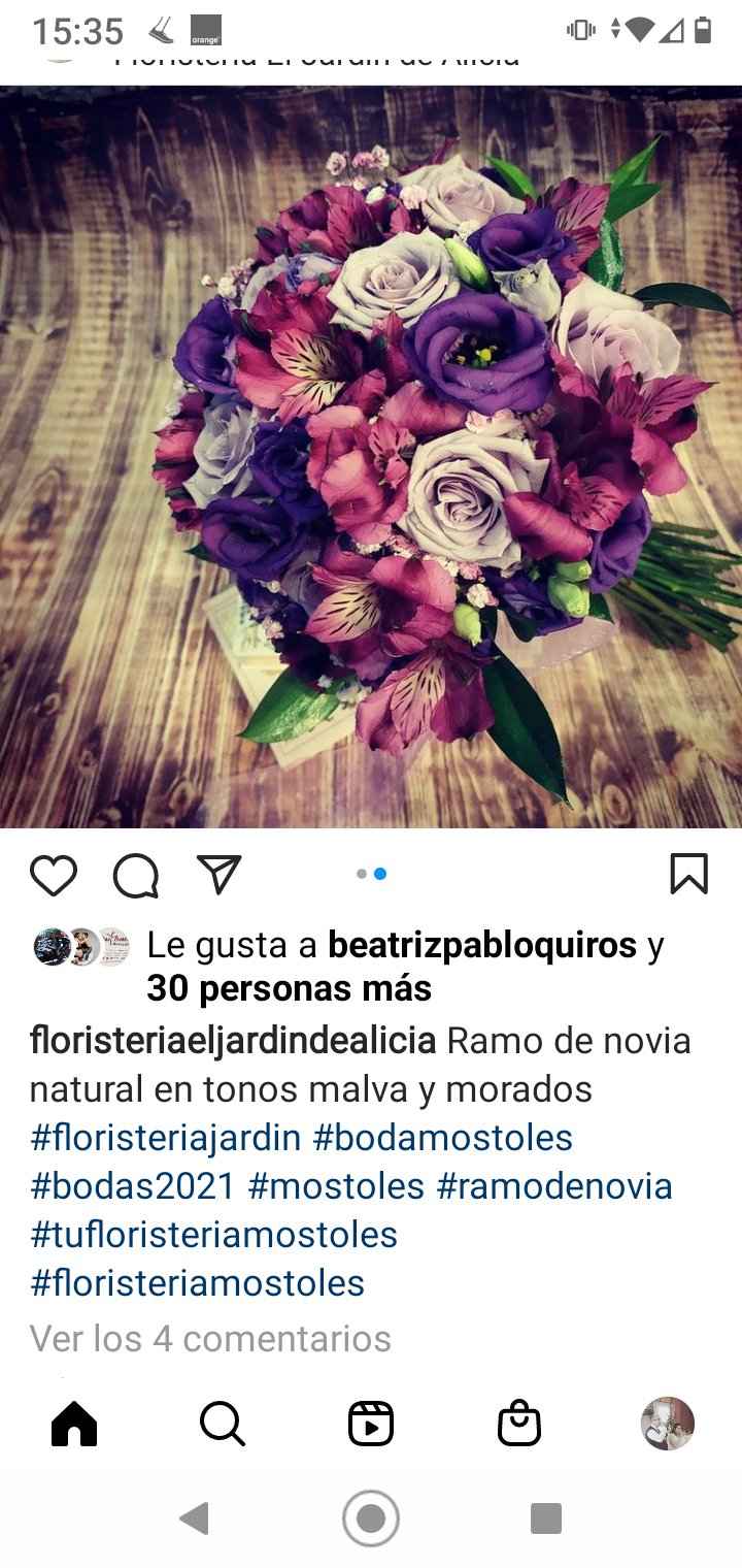 Precio ramo de novia flores naturales - 1
