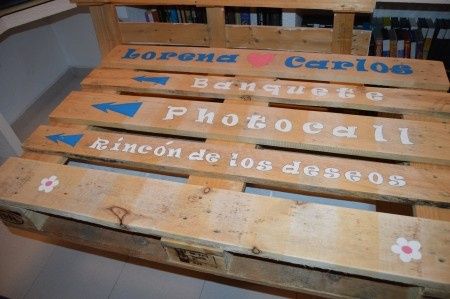 Palet señalización