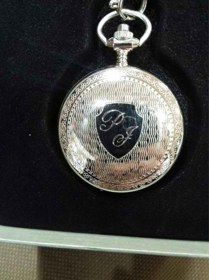 Regalo para novio reloj de bolsillo! - 1