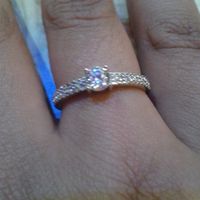 Mi anillo de compromiso!!!