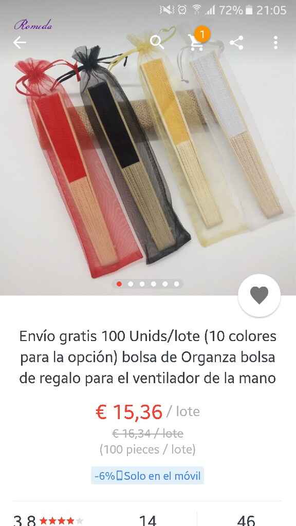 Abanicos novia - 1