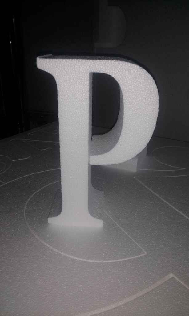 Letras decorativas - 1