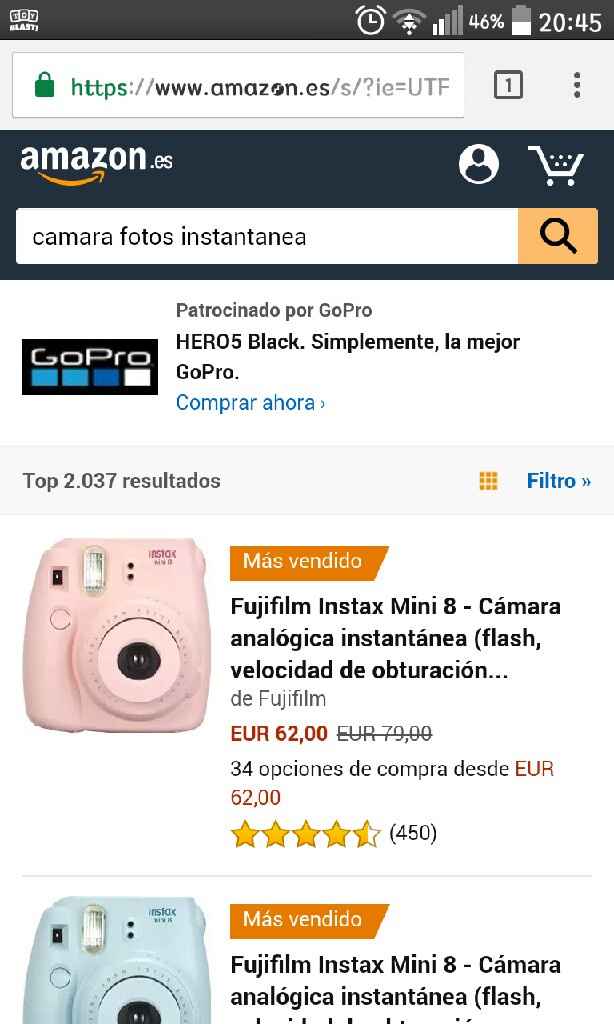 Cámara fotos instantánea - 1