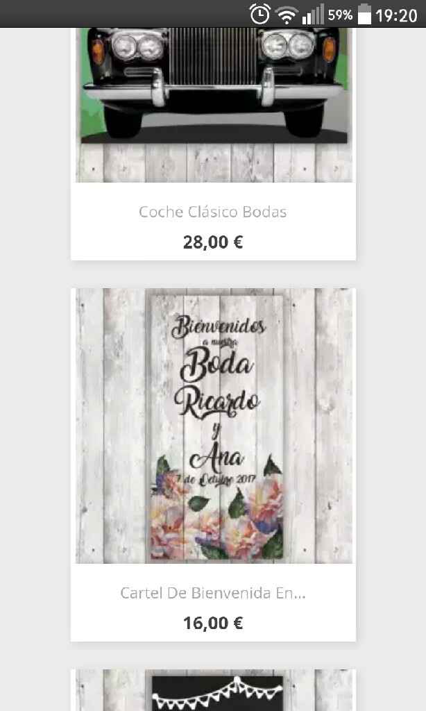Cartel de bienvenida - 1