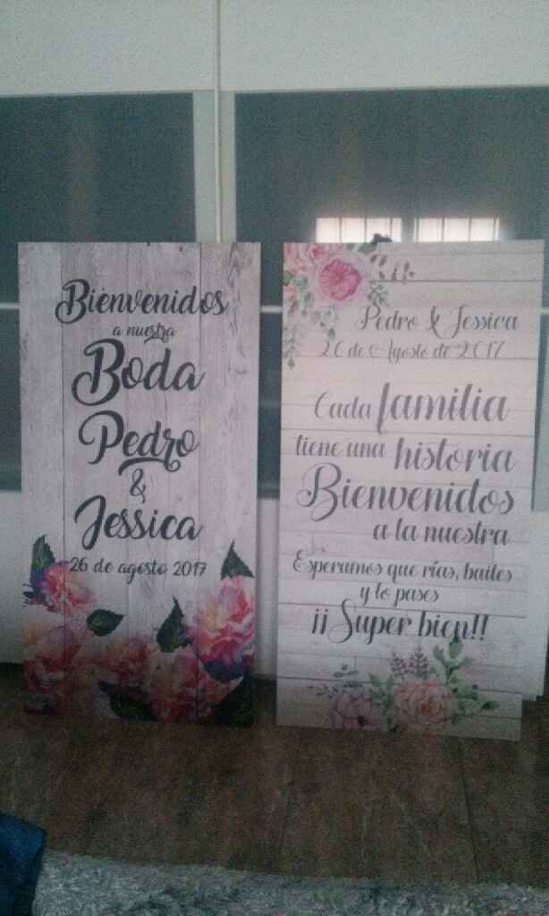 Carteles de boda - 1