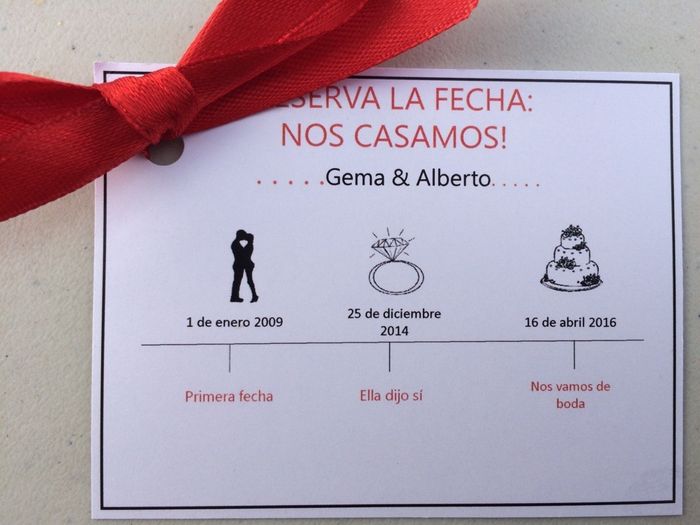 Mi save de date - 1