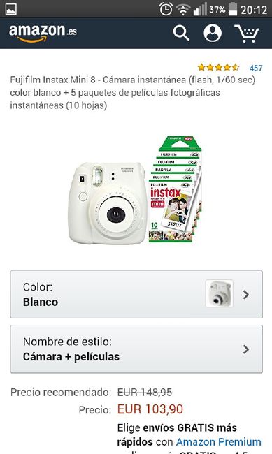 Cámara fotos instantánea - 3
