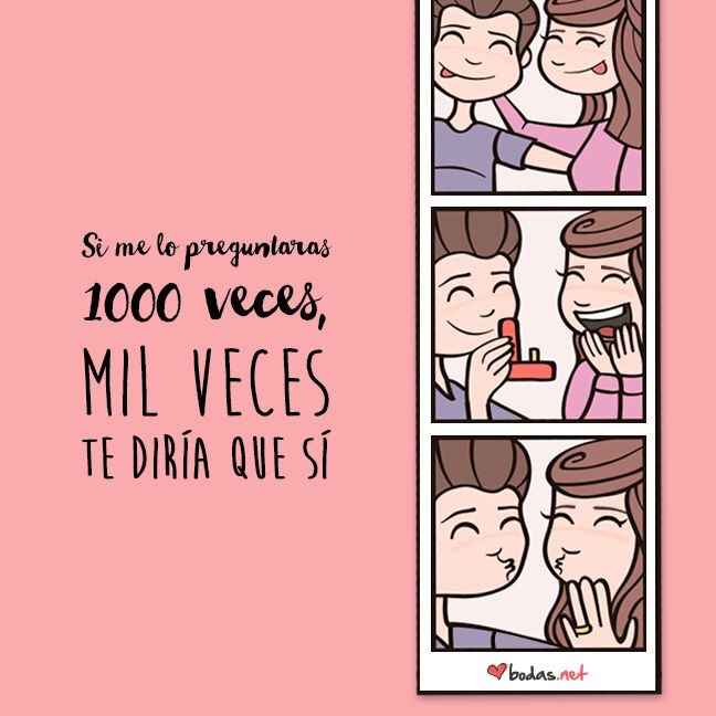 Dibujos parejas con frase - 3