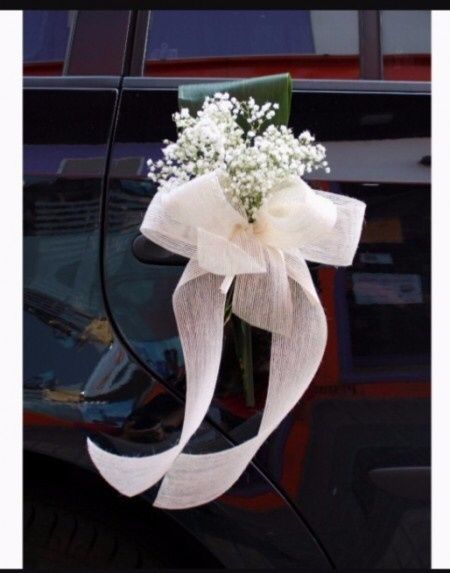 Flores del coche del novio - 1
