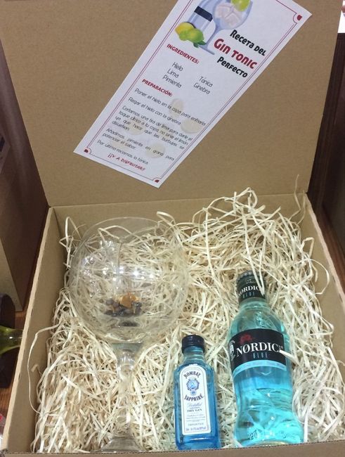 Kit gintonic con copa, ¿alguien los a echo así? - 1