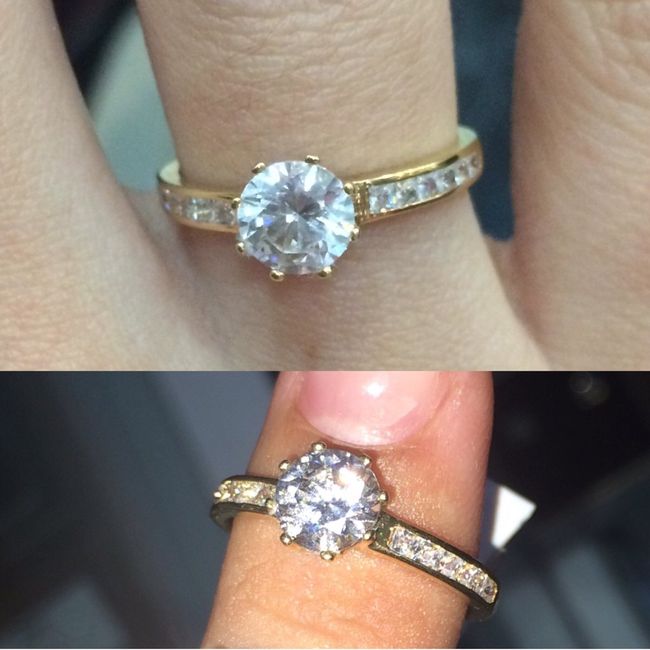 Cómo es vuestro anillo o símbolo de compromiso? - 1