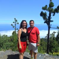 de camino al Teide