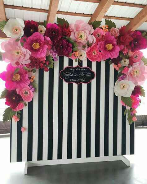 Flores de papel gigante para decorar - 2