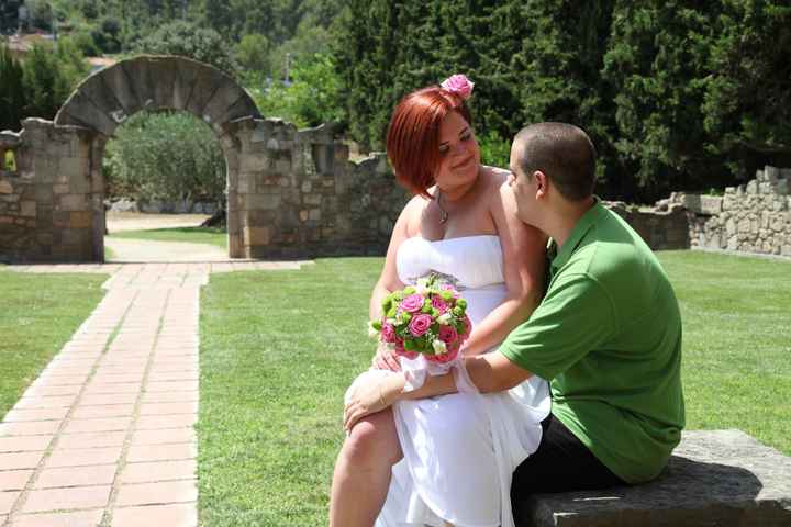 AQUI OS DEJO LA FOTO DE MI BODA :D