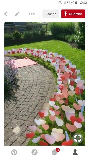 Decoración para jardin ceremonia - 2