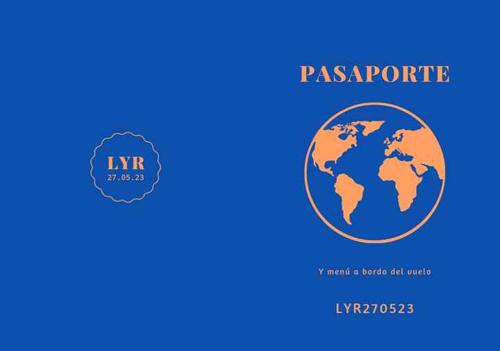 Pasaporte como minuta - 2